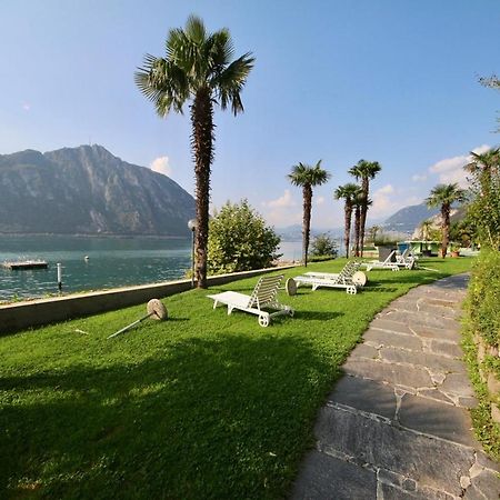 Luganersee, Pool, Strand, Parkplatz, Suite Bissone Exteriér fotografie